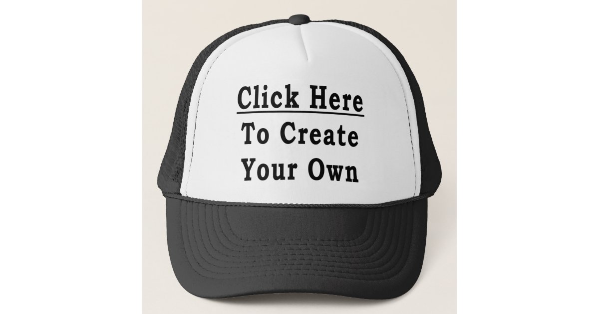 Baseball Cap Create Your Own Zazzle