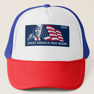 Baseball Cap Great America Mad Again!