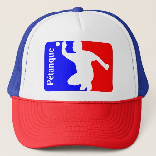 Baseball cap with the Petanque Americaine logo
