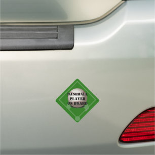 Baseball Car Magnet - HAMbyWG