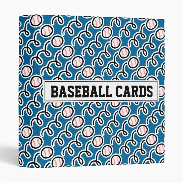Baseball card binder (without sleeves) (Front/Spine)