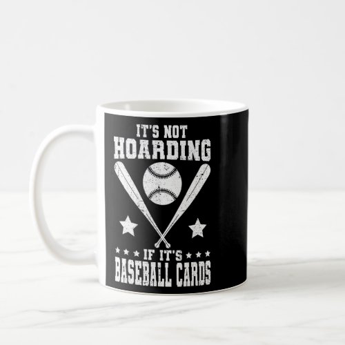 Baseball Card Collecting Dad Baseball Card Collect Coffee Mug
