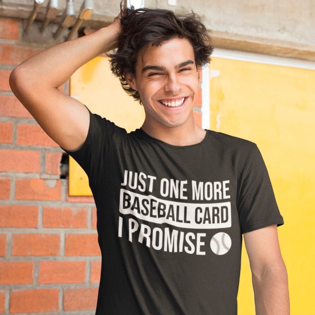 Baseball Card Collector Funny Trading Saying T-Shirt (Creator Uploaded)