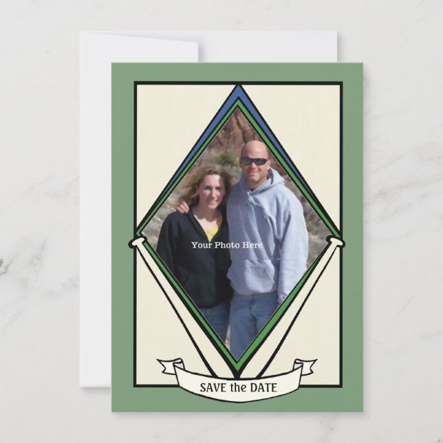 Baseball Card Save the Date (Front)