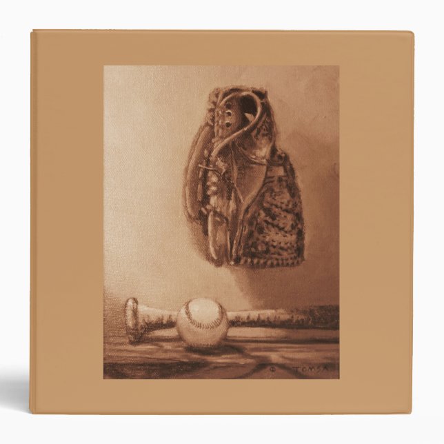 Baseball Cards 2" Binder (Front)