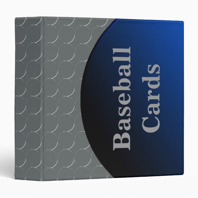 Baseball Cards Binder (Front/Spine)