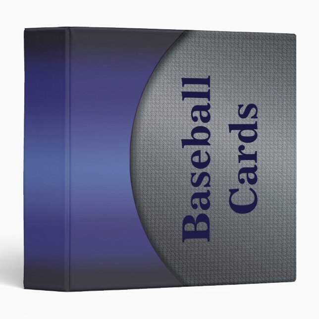 Baseball Cards Binder (Front/Spine)