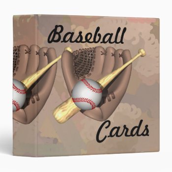 Baseball Cards Binder by sagart1952 at Zazzle