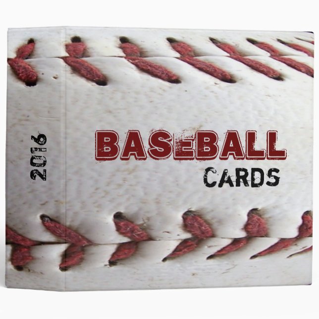 BASEBALL Cards Binder (Front/Spine)