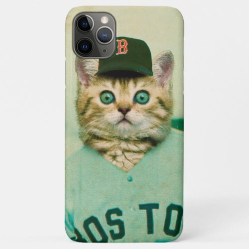 Baseball Cat iPhone 11 Pro Max Case
