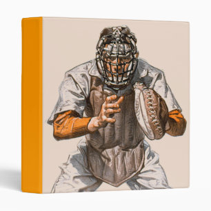 Baseball Catcher Binder