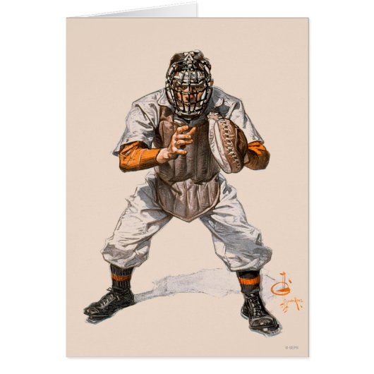 Baseball Catcher Cards (Front)
