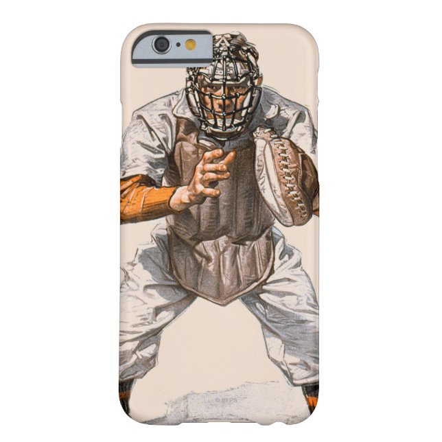 Baseball Catcher Case-Mate iPhone Case (Back)