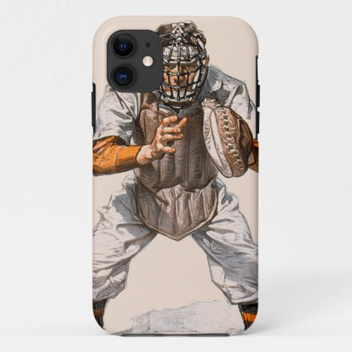 Baseball Catcher iPhone 11 Case