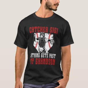 Baseball Catcher Gigi Proud Gigi of A Baseball Cat T-Shirt