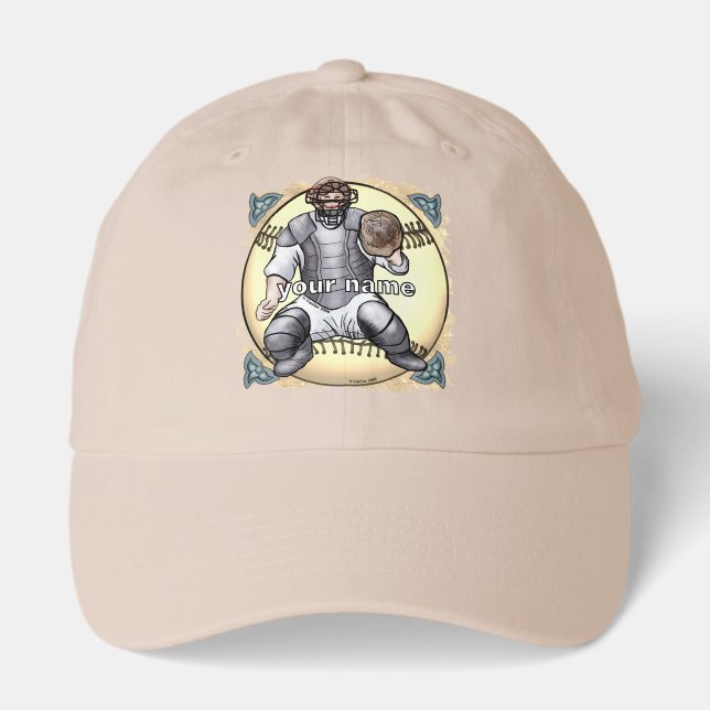 Baseball Catcher  Hat (Front)