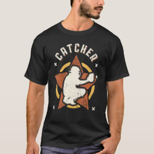 Baseball Catcher Vintage Retro Classic Sport T-Shirt