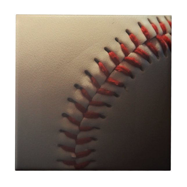 Baseball Ceramic Tile (Front)