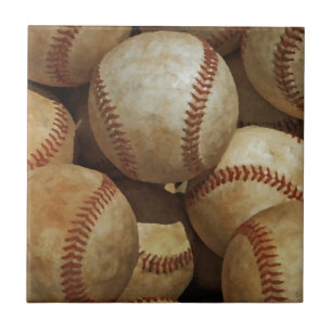 Baseball Ceramic Tile