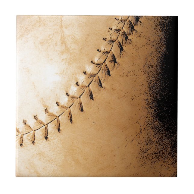 Baseball Ceramic Tile (Front)