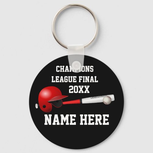Baseball Champions League Final Keychain