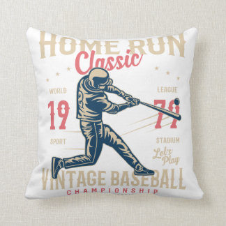 baseball championship throw pillow