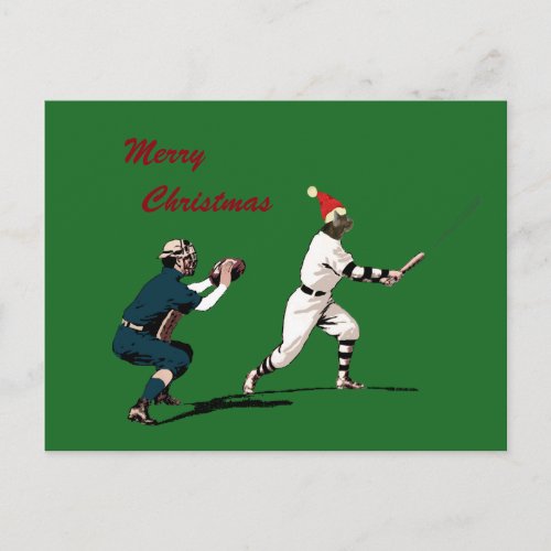 baseball christmas cards