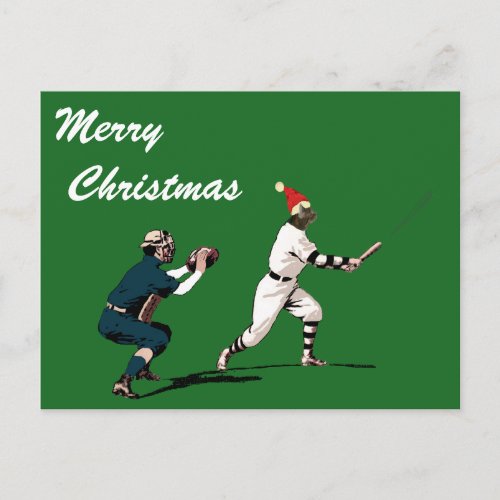 baseball christmas cards