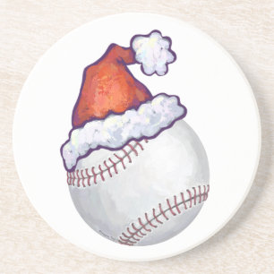 Baseball Christmas Coaster