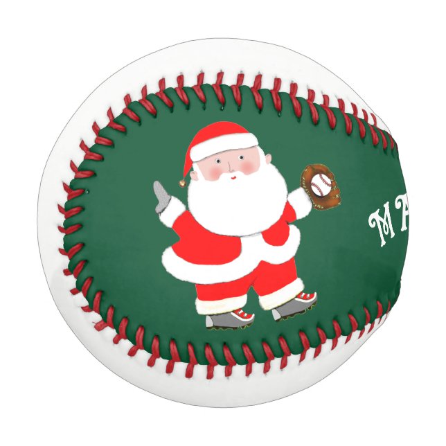 Baseball Christmas Collectible (Front Left)