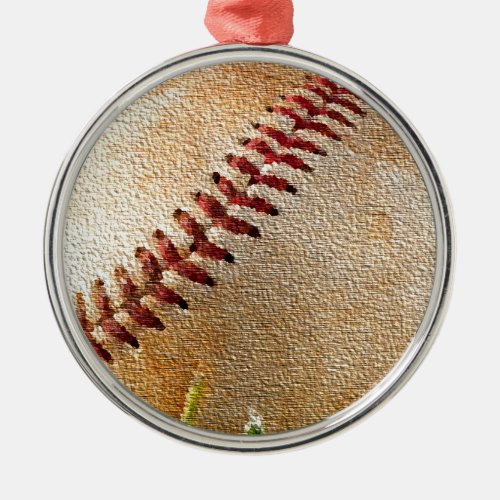 Baseball Christmas Ornament