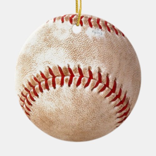Baseball Christmas Ornament