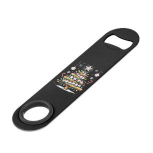 Baseball Christmas Tree Bar Key