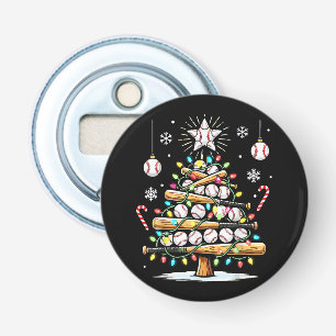 Baseball Christmas Tree Bottle Opener