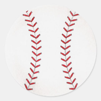 Baseball Classic Round Sticker