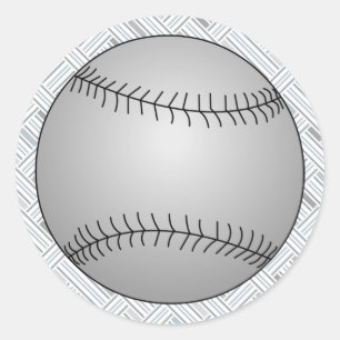 Baseball Classic Round Sticker