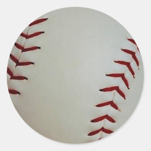 Baseball Classic Round Sticker