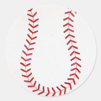 Baseball Classic Round Sticker
