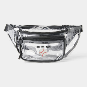 Baseball Clear Fanny Pack