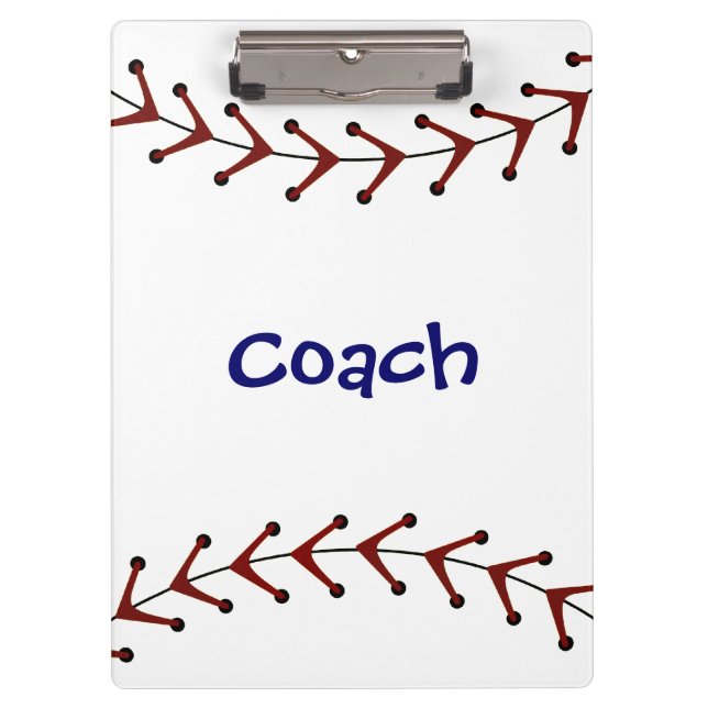 Baseball Clipboard (Front)