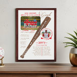 Baseball Coach Appreciation Team Photo Keepsake Award Plaque<br><div class="desc">Celebrate your coach’s dedication with this personalized baseball coach thank you gift team plaque, perfect for commemorating an unforgettable season. Featuring the heartfelt phrase “Behind every great team is a great coach”, this custom design is the ultimate team photo keepsake and end-of-season appreciation gift for baseball coaches. Designed with a...</div>