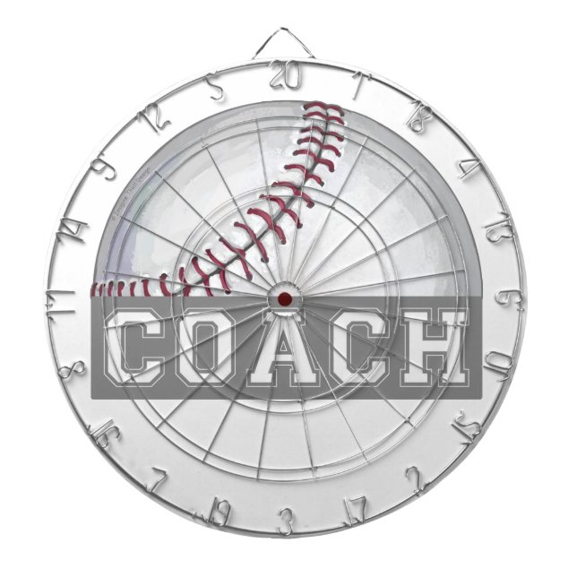 Baseball Coach Dart Board (Front)