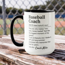 Baseball Coach Definition Custom Appreciation