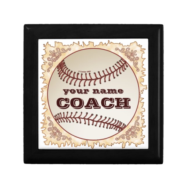 Baseball Coach  Gift Box (Front)
