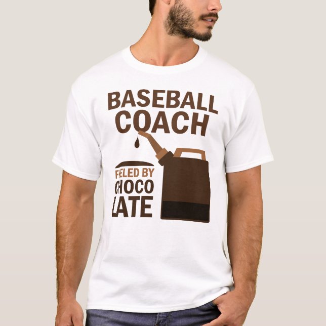 Baseball Coach Gift (Funny) T-Shirt (Front)