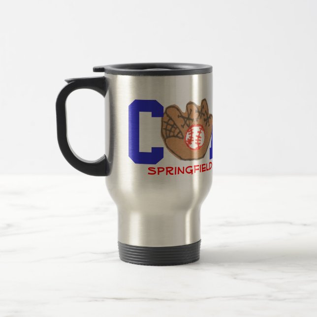 Baseball coach gift mug (Left)