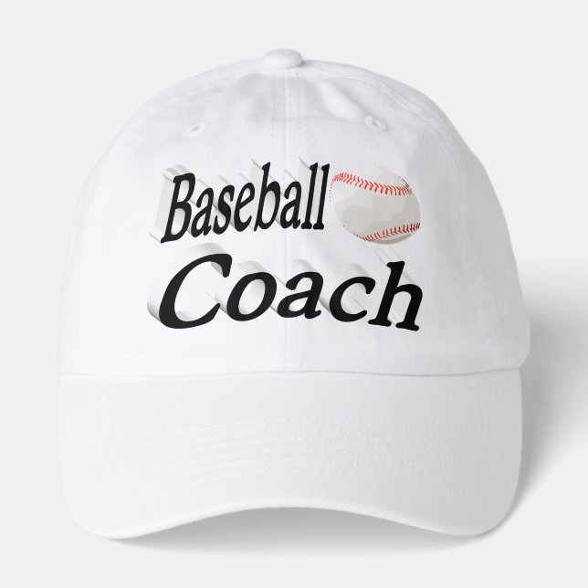 Baseball Coach Hat (Front)