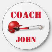 Baseball Coach I.D. Wireless Charger (Front)