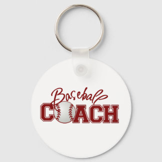 Baseball COACH Keychain
