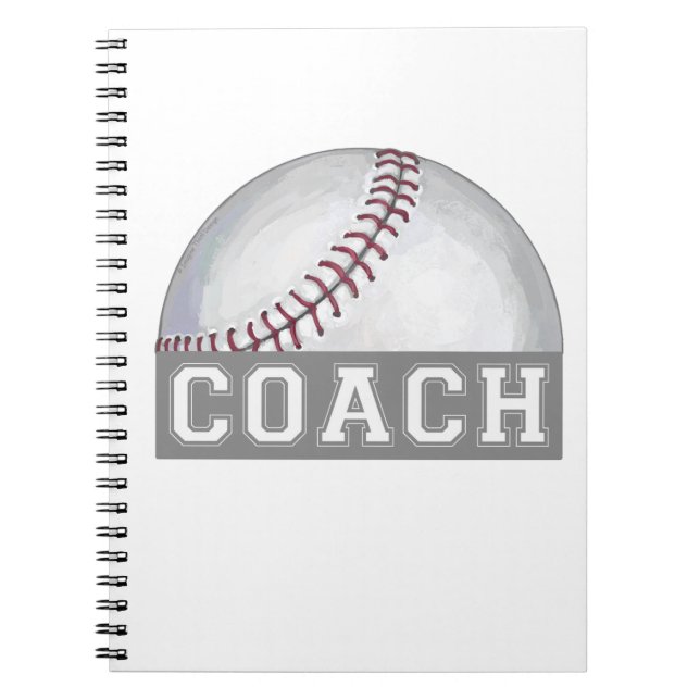 Baseball Coach Notebook (Front)